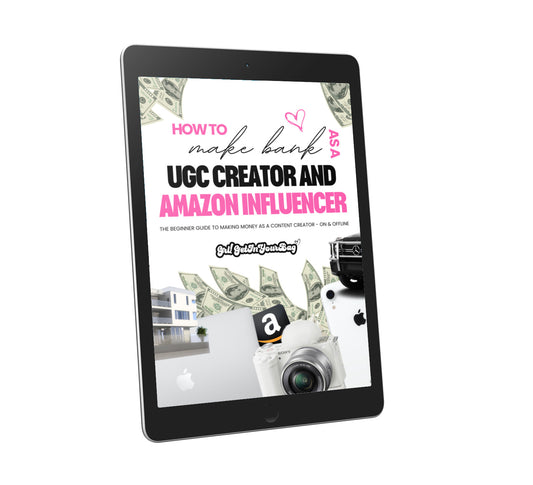 Make Bank As A UGC Creator & Amazon Influencer [With Resell Rights]