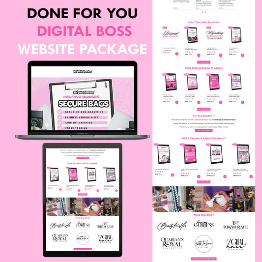 DFY Digital Boss Website Package